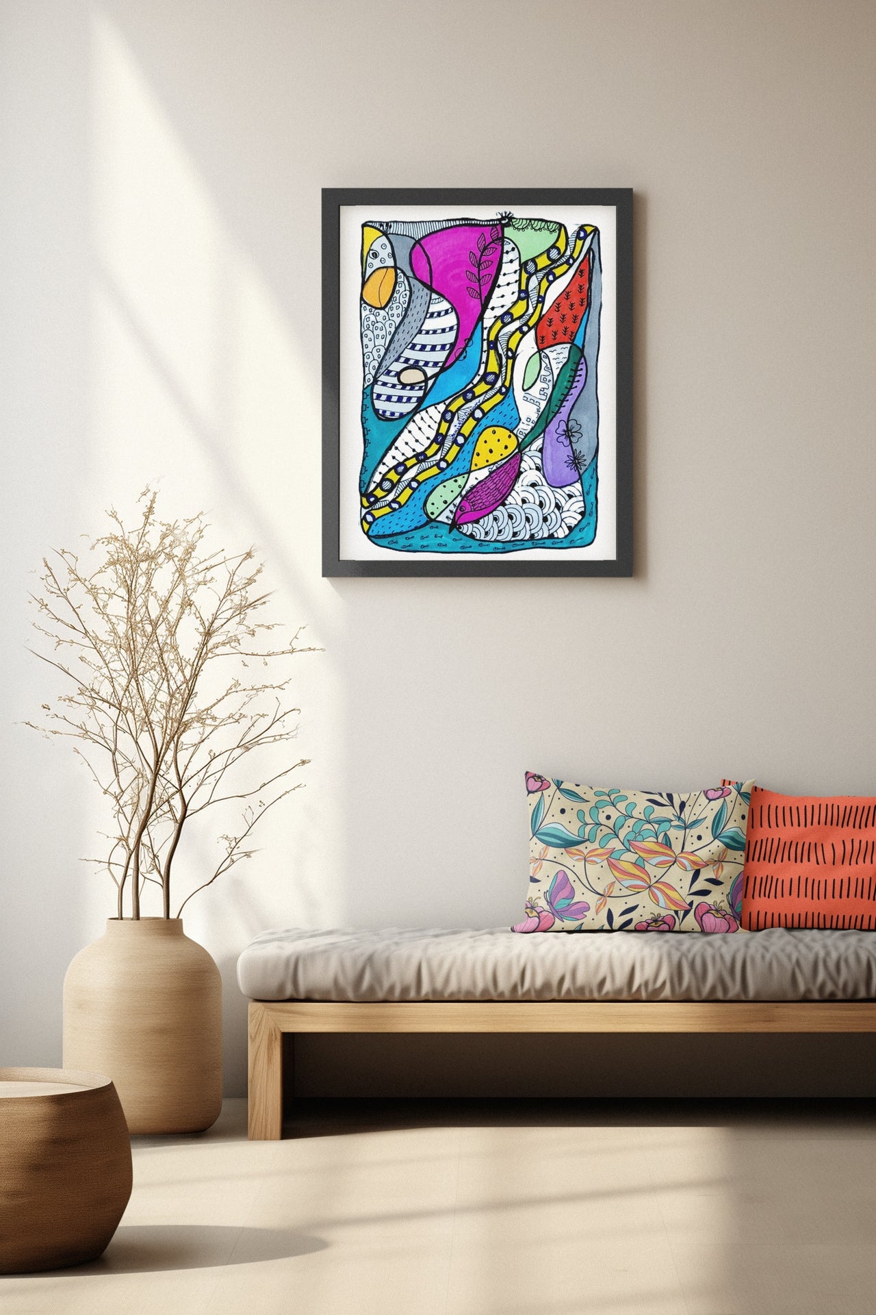 Color Study, Abstract