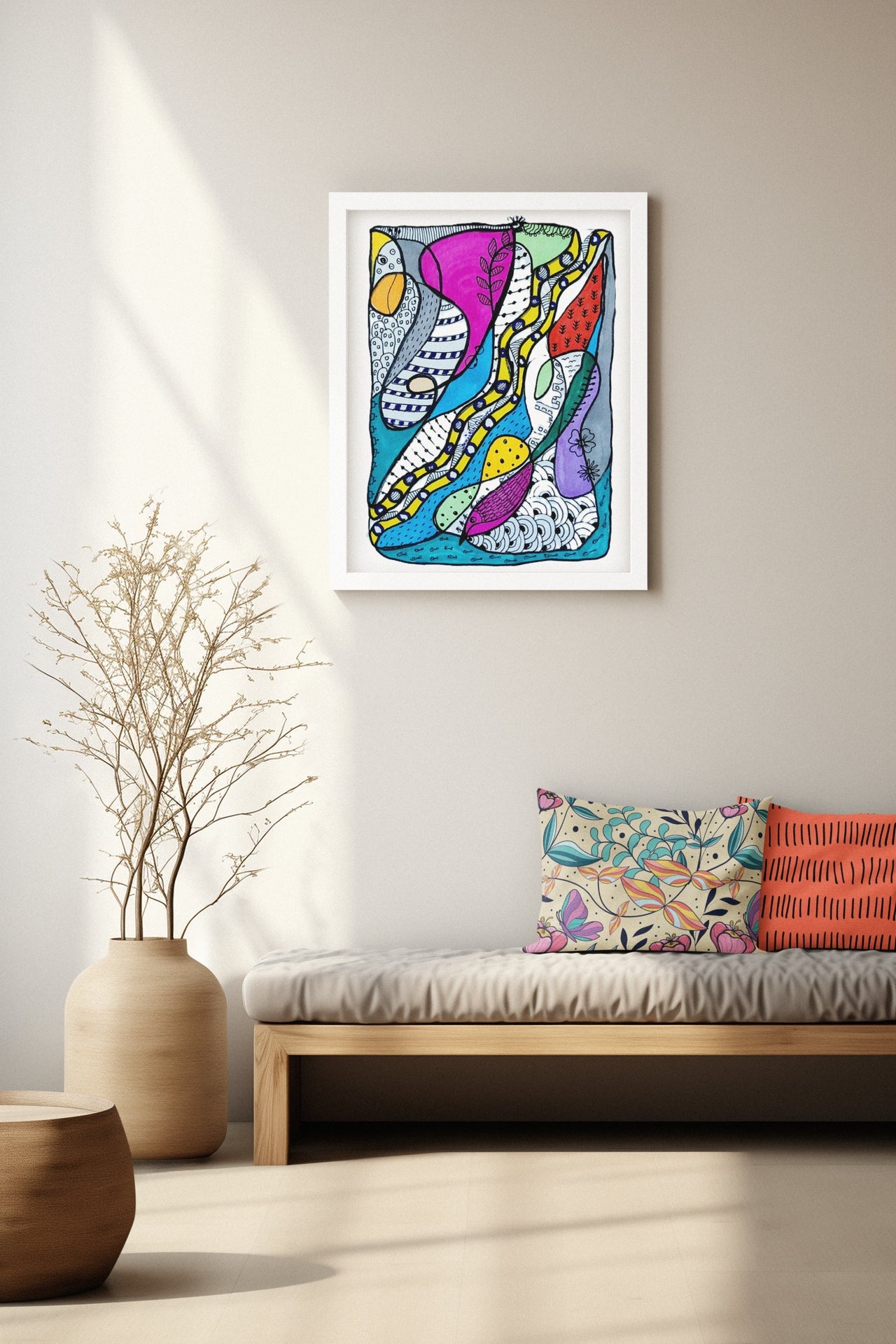 Color Study, Abstract
