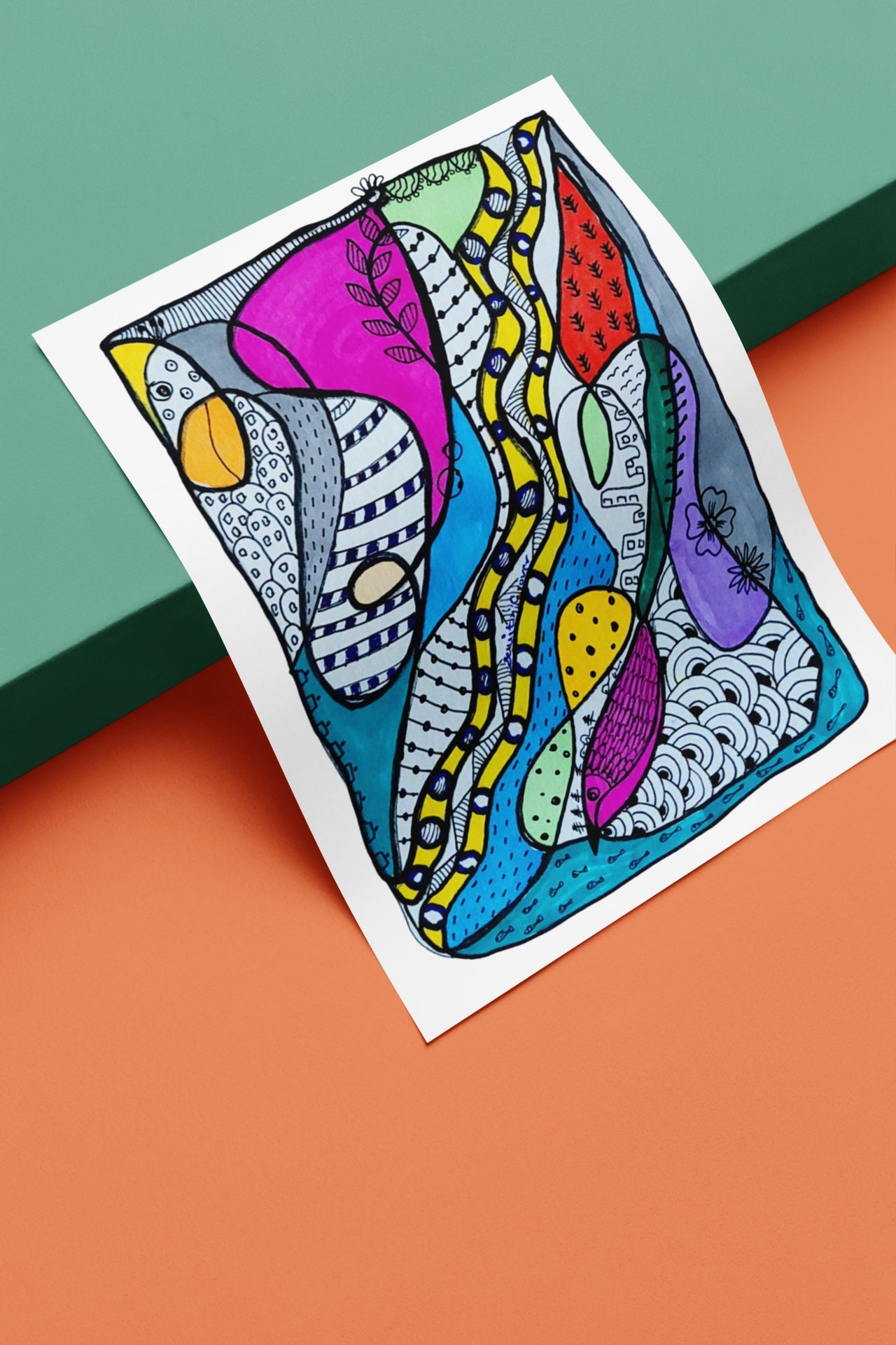 Color Study, Abstract