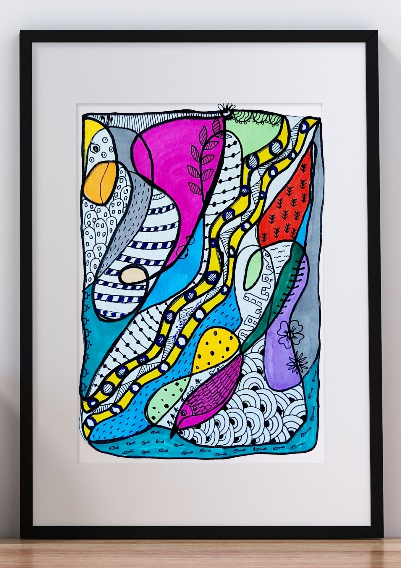 Color Study, Abstract