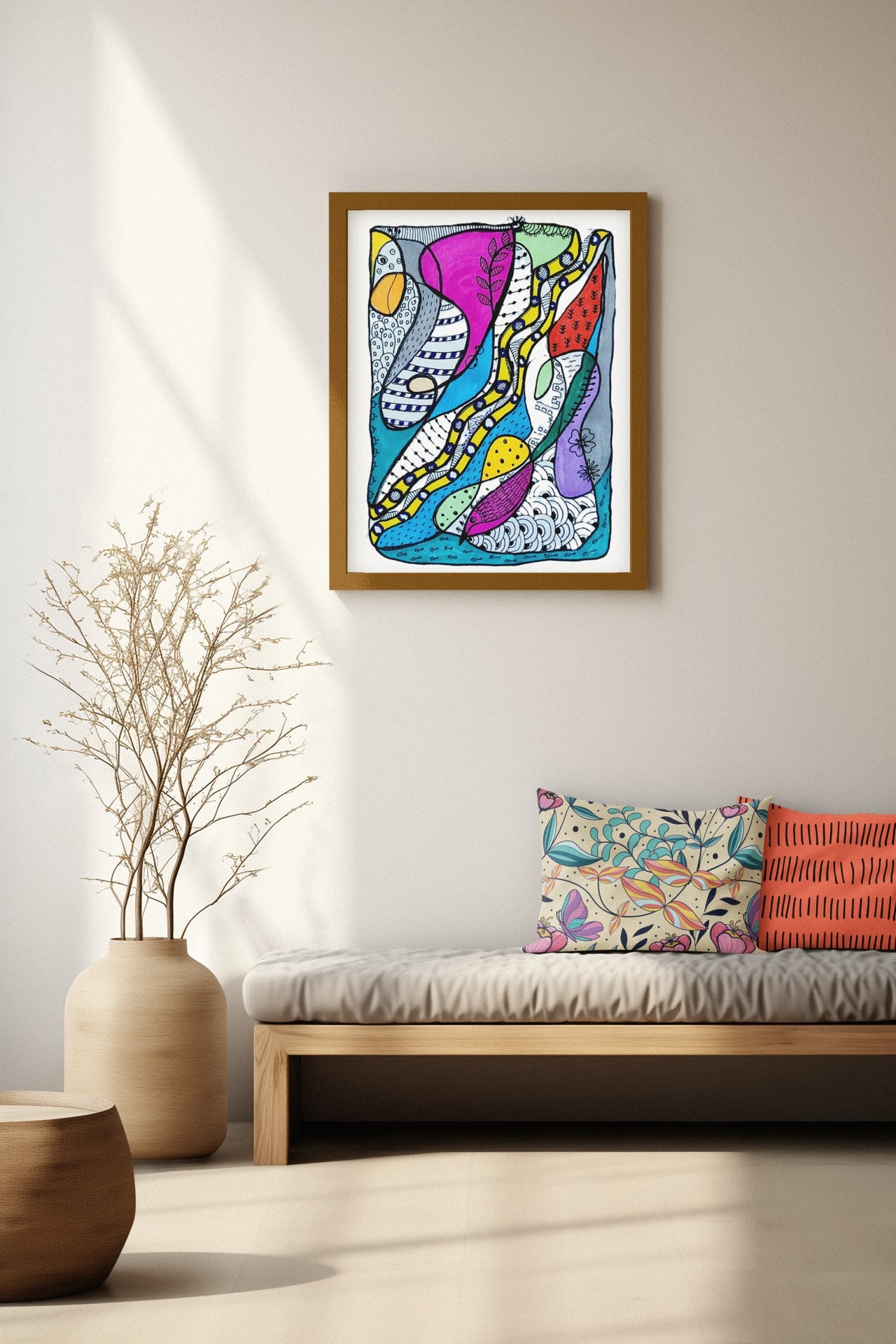 Color Study, Abstract