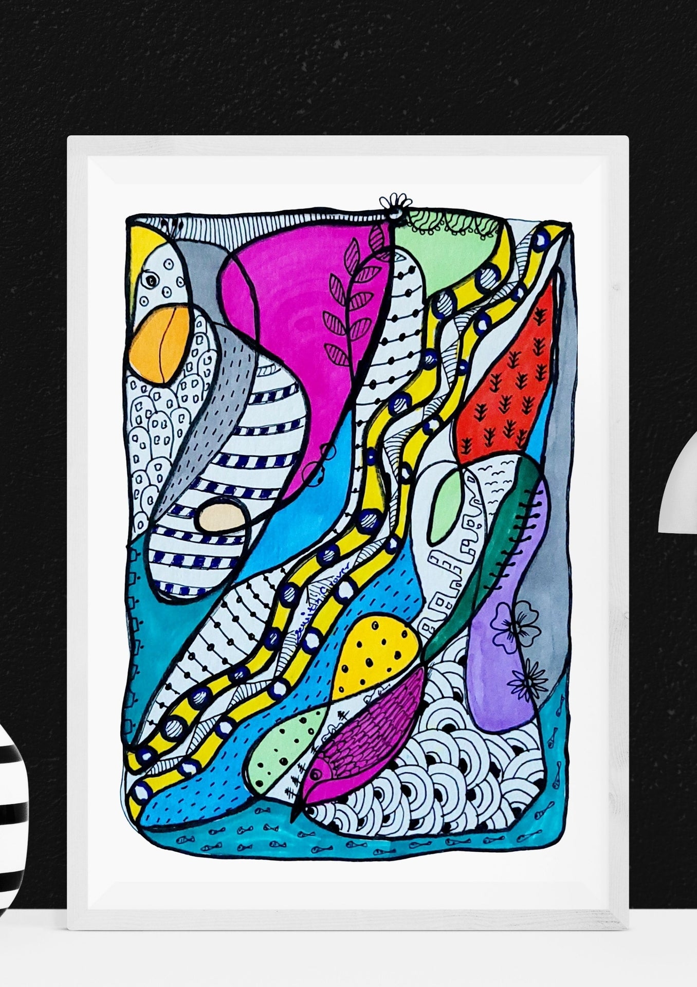 Color Study, Abstract